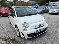 White Used 2014 Abarth 500C Cabriolet | £6,395