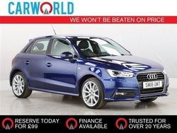 Blue Used 2018 Audi A1 Sportback S-Line Hatchback | £10,990 (Fair price)