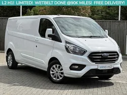 Frozen white (solid paint) Used 2021 Ford Transit Custom Limited | £9,995 (Fair price)