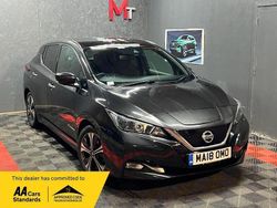 Black Used 2018 Nissan Leaf Hatchback | £7,490 (Fair price)