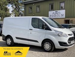 White Used 2017 Ford Transit Custom Trend Van | £7,990 (Super price)