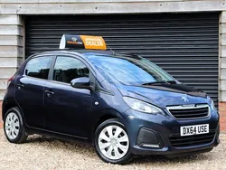 Blue Used 2014 Peugeot 108 Active Hatchback | £4,695 (Fair price)