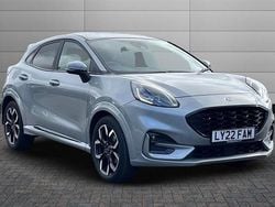 Solar silver Used 2022 Ford Puma ST-Line X Hatchback | £15,699 (Fair price)