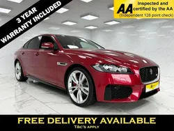 Red Used 2016 Jaguar XF S Sedan | £14,095 (Fair price)