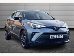 Satin grey Used 2020 Toyota C-HR SUV | £17,795 (Fair price)