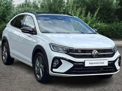 White Used 2025 VW Taigo R-line SUV | £24,195 (Fair price)
