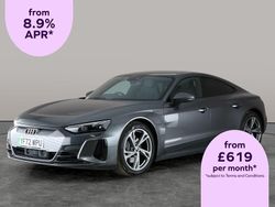 Grey Used 2022 Audi e-tron GT quattro Advanced Sedan | £37,378 (Super price)