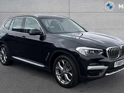 Black sapphire Used 2019 BMW X3 xLine SUV | £23,039 (Good price)