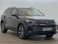 Black Used 2025 VW Tiguan Elegance SUV | £36,200 (Expensive)