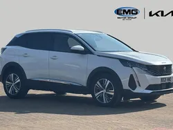 White Used 2021 Peugeot 3008 Allure Premium SUV | £15,895 (Fair price)