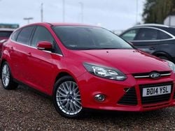 Red Used 2014 Ford Focus Zetec Hatchback | £2,350 (Good price)
