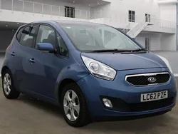 Blue Used 2013 Kia Venga 3 Hatchback | £1,399 (Good price)