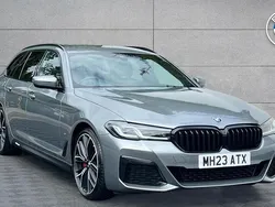 Grey Used 2023 BMW 520 M Sport Estate | £34,493 (Expensive)