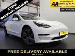 White Used 2020 Tesla Model 3 Long Range Sedan | £18,954 (A bit pricey)