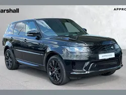 Metallic santorini black Used 2022 Land Rover Range Rover Sport HSE Dynamic SUV | £43,319 (A bit pricey)