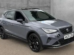 Metallic graphene grey with black roof New 2025 Seat Arona Black Edition SUV | £23,490
