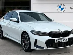White Used 2025 BMW 330e M Sport Sedan | £39,260 (Fair price)