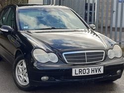Black Used 2003 Mercedes C180 Classic Sedan | £1,695