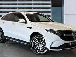 White Used 2020 Mercedes EQC400 AMG line SUV | £23,292 (Good price)
