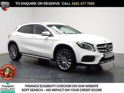 White Used 2019 Mercedes GLA180 AMG line SUV | £14,680 (Fair price)