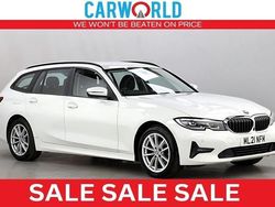 White Used 2021 BMW 318 Comfort Edition Estate | £14,700 (Good price)