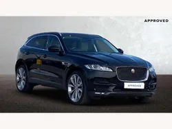 Black Used 2018 Jaguar F-Pace Portfolio SUV | £20,595 (Fair price)