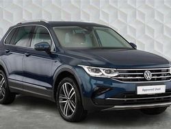 Blue Used 2023 VW Tiguan Elegance SUV | £27,900 (Fair price)