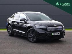 Black magic pearl effect Used 2023 Skoda Enyaq iV vRS SUV | £28,495 (Good price)