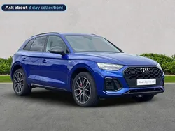 Blue Used 2022 Audi Q5 Comfort SUV | £35,263 (Fair price)