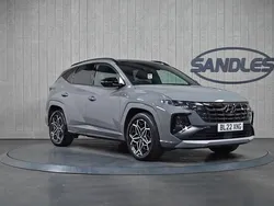 Grey Used 2022 Hyundai Tucson N Line SUV | £23,999 (Fair price)