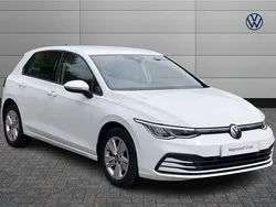 White Used 2021 VW Golf VIII Life Hatchback | £15,531 (Good price)