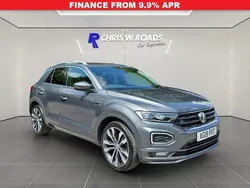 Grey Used 2019 VW T-Roc R-line SUV | £16,000 (Fair price)