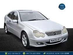 Silver Used 2005 Mercedes C180 SE Coupe | £399 (Super price)