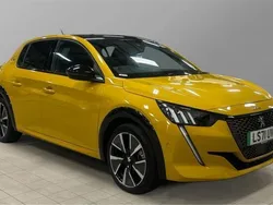 Yellow Used 2021 Peugeot e-208 GTi Hatchback | £12,421 (Fair price)