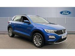 Blue Used 2019 VW T-Roc SE SUV | £12,920 (Fair price)