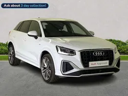 White Used 2022 Audi Q2 S-Line SUV | £22,825 (Good price)