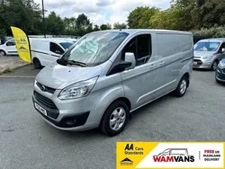 Silver Used 2016 Ford Transit Custom Limited Van | £9,495 (Fair price)