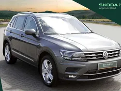 Grey Used 2021 VW Tiguan SEL SUV | £21,559 (Fair price)