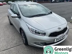Silver Used 2015 Kia Ceed 4 Hatchback | £6,951 (Expensive)