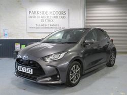 Grey Used 2022 Toyota Yaris Hybrid Design Hatchback | £17,999 (A bit pricey)