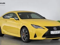 Yellow Used 2020 Lexus RC300h Sport Line Coupe | £29,950