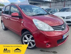 Red Used 2010 Nissan Note N-TEC MPV | £3,745 (Fair price)