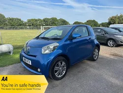 Blue Used 2010 Toyota iQ Hatchback | £3,295 (Fair price)