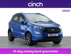 Blue Used 2022 Ford Ecosport ST-Line SUV | £13,999 (Fair price)