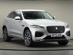 Hakuba silver Used 2022 Jaguar F-Pace R-Dynamic SUV | £27,650 (Fair price)