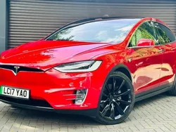 Red Used 2017 Tesla Model X SUV | £24,990 (Fair price)