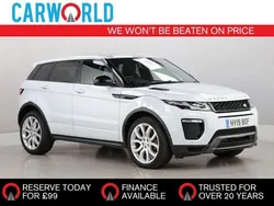 White Used 2019 Land Rover Range Rover evoque HSE Dynamic SUV | £16,699 (Super price)