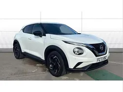 White Used 2022 Nissan Juke N-Connecta SUV | £14,615 (Fair price)