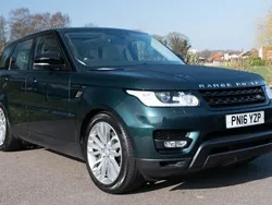 Green Used 2016 Land Rover Range Rover Sport HSE Dynamic SUV | £18,995 (A bit pricey)