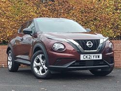 Red Used 2021 Nissan Juke N-Connecta SUV | £14,698 (Fair price)